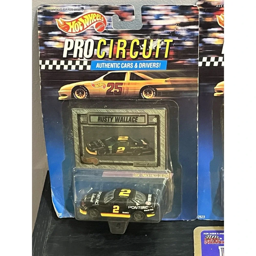 Lot Of 6 RARE‎ NASCAR Collectable Cars, 2 Hot wheels.